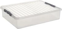 Sunware Bettbox Q-Line 60L transparent 80 x 50 x 18 cm