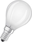 Osram LED Leuchtmittel Star Classic P 25 E14 2,5W neutralwei&szlig;, wei&szlig; matt