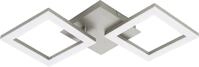 Eglo LED Deckenleuchte Huerta nickel matt 47 x 22,5 cm
