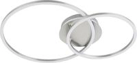 Eglo LED Deckenleuchte Palmaves 3 nickel matt 55 x 39 cm