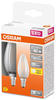 Osram LED Leuchtmittel Clas B40 E14 4W 2er Pack warmweiß, weiß matt