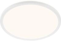 Briloner LED Panel Slim &Oslash; 48 cm, wei&szlig;, ultraflach