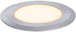 Paulmann LED Bodeneinbauleuchte insect-friendly alu &Oslash; 5 cm warmwei&szlig;
