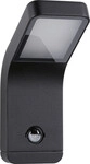Paulmann LED Au&szlig;en-Wandleuchte Kulma anthrazit 23 x 9 cm mit Bewegungsmelder