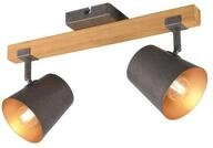 Trio Leuchten 2er Spot Bell nickel antik