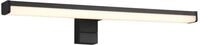 Trio LED-Wandleuchte Lino 40x6 cm schwarz matt warmwei&szlig;