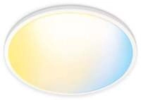 WIZ LED-Deckenleuchte SuperSlim 29 x 2 cm 16W warmwei&szlig; bis kaltwei&szlig; smart wei&szlig;