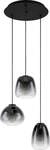 Eglo H&auml;ngeleuchte Aguilares schwarz-grau &Oslash; 53 cm