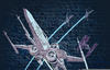 Komar Vlies Fototapete Star Wars Classic Darth Maul 200 x 280 cm