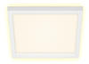 Briloner LED Panel Cadre weiß 29,3 x 29,3 cm warmweiß, Backlight-Effekt