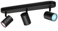 Wiz 3er Spot Imageo 15W RGB schwarz