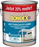 Bondex Wetterschutzfarbe&nbsp;achatgrau 3 L