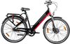 Zündapp E-Bike City Z902 700C VM 28 Zoll RH 48 cm 7-Gang 417 Wh schwarz rot