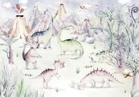 Komar Vlies Fototapete Dino Playground 400 x 280 cm