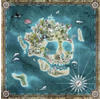 Komar Vlies Fototapete Skull Island 250 x 250 cm