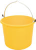 Weitere Baueimer 20 l Kunststoff gelb,Hakenbügel L-Skala kranbar GLO760352218