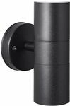 Brilliant LED Au&szlig;en-Wandleuchte Jandy GU10 18 W Up- & Downlight dimmbar