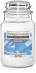 Yankee Candle Duftkerze Gro&szlig;es Glas Soft Cotton 538 g, wei&szlig;
