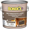 Bondex Wetterschutzlasur 2,5 L dunkelgrau