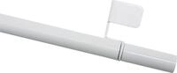 Gardinia Klemmstange Press & Go Filigrano Zylinder, wei&szlig;, 50 - 80 cm