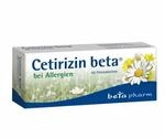 Betapharm Arzneimittel GmbH Cetirizin beta Filmtabletten 60 St 15785260_DBA