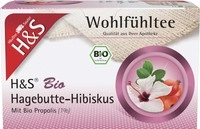H&S Tee - Gesellschaft H&S Bio Hagebutte-Hibiskus Filterbeutel 20X3.0 g 17442506_DBA