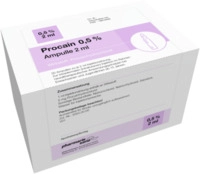 medphano Arzneimittel GmbH Procain pharmarissano 0,5% Inj.-Lsg.Ampullen 2 ml 50X2 ml