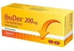 Ibuprofen Ibudex 200 mg Filmtabletten 50 St
