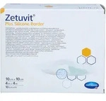 Zetuvit Plus Silicone Border steril 10x10 cm 10 St