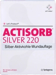 B2B Medical GmbH Actisorb 220 Silver 6,5x9,5 cm steril Kompressen 10 St 14032104_DBA