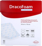 Dr. Ausb&uuml;ttel GmbH & Co. KG Dracofoam Infekt haft sensitiv Wundauf.10x10 cm 10 St