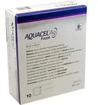 Aquacel Ag Foam adh&auml;siv 8x8 cm Verband 10 St