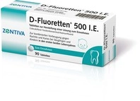 Zentiva Pharma GmbH D Fluoretten 500 Tabletten 90 St 01610137_DBA