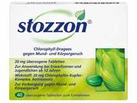 Queisser Pharma GmbH & Co. KG Stozzon Chlorophyll überzogene Tabletten 40 St