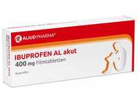 ALIUD Pharma GmbH Ibuprofen AL akut 400 mg Filmtabletten 10 St 05020869_DBA