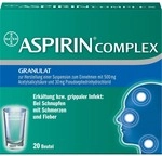 Bayer Vital GmbH Aspirin Complex Btl.m.Gran.z.Herst.e.Susp.z.Einn. 20 St 04114918_DBA
