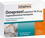 ratiopharm GmbH OMEPRAZOL-ratiopharm SK 20 mg magensaftr.Hartkaps. 7 St 06113337_DBA