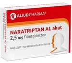 Naratriptan AL akut 2,5 mg Filmtabletten bei Migr&auml;ne 2 St
