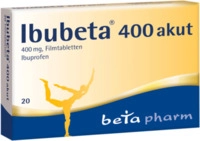 Betapharm Arzneimittel GmbH Ibubeta 400 akut Filmtabletten 20 St 00179737_DBA