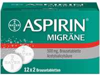 BAYER VITAL GMBH Aspirin Migräne Brausetabletten 24 St 00958298_DBA