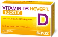 Hevert-Arzneimittel GmbH & Co. KG Vitamin D3 Hevert 1000 I.e. Tabletten 100 St