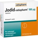 ratiopharm GmbH JODID-ratiopharm 100 &micro;g Tabletten 50 St 04619133_DBA