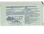 WASSERSTOFFPEROXID-L&ouml;sung 3% Standardzulassung 200 ml