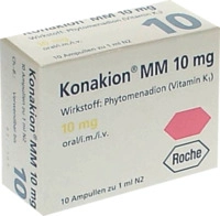 CHEPLAPHARM Arzneimittel GmbH Konakion MM 10 mg L&ouml;sung 10 St 04273031_DBA