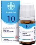 Biochemie DHU 10 Natrium sulfuricum D 6 Tabletten 80 St