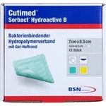 Cutimed Sorbact Hydroactive B Gel-V.7x8,5 cm haft. 12 St