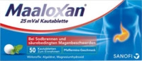 A. Nattermann & Cie GmbH Maaloxan 25 mVal Kautabletten 50 St 01423599_DBA