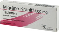 HERMES ARZNEIMITTEL GmbH Migr&auml;ne Kranit 500 mg Tabletten 10 St 03438004_DBA