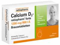ratiopharm GmbH Calcium D3-ratiopharm forte Brausetabletten 100 St 06784729_DBA