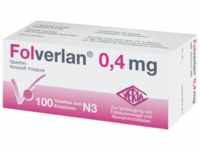 Verla-Pharm Arzneimittel GmbH & Co. KG Folverlan 0,4 mg Tabletten 100 St 01032982_DBA